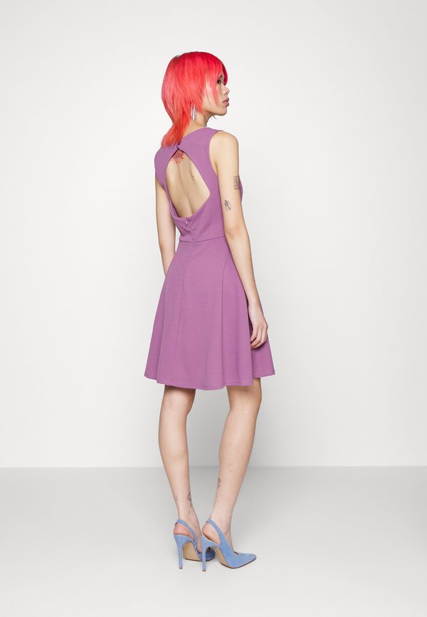 WAL G. MISSY HEART SKATER DRESS
