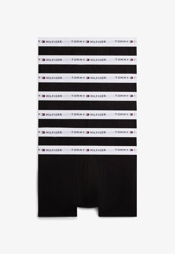 Tommy Hilfiger 7 PACK - Trunks - black