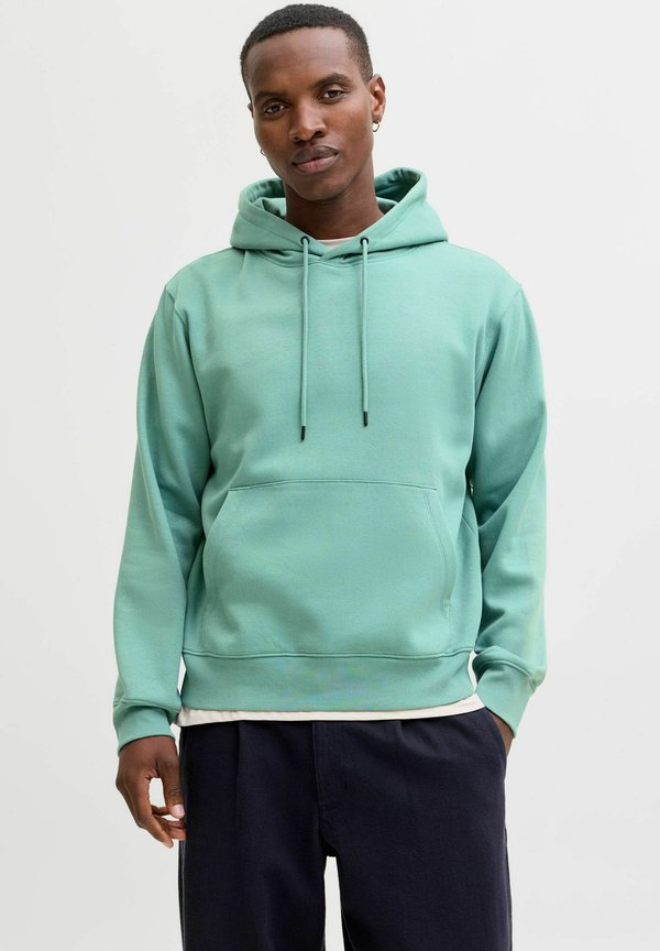 Jack & Jones JJESTAR BASIC NOOS - Hoodie - mineral blue
