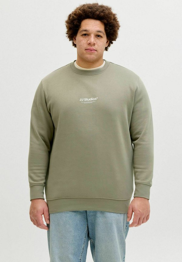 Jack & Jones JJESOHO SWEAT CREW NECK NOOS PLS - Sweatshirt - vetiver