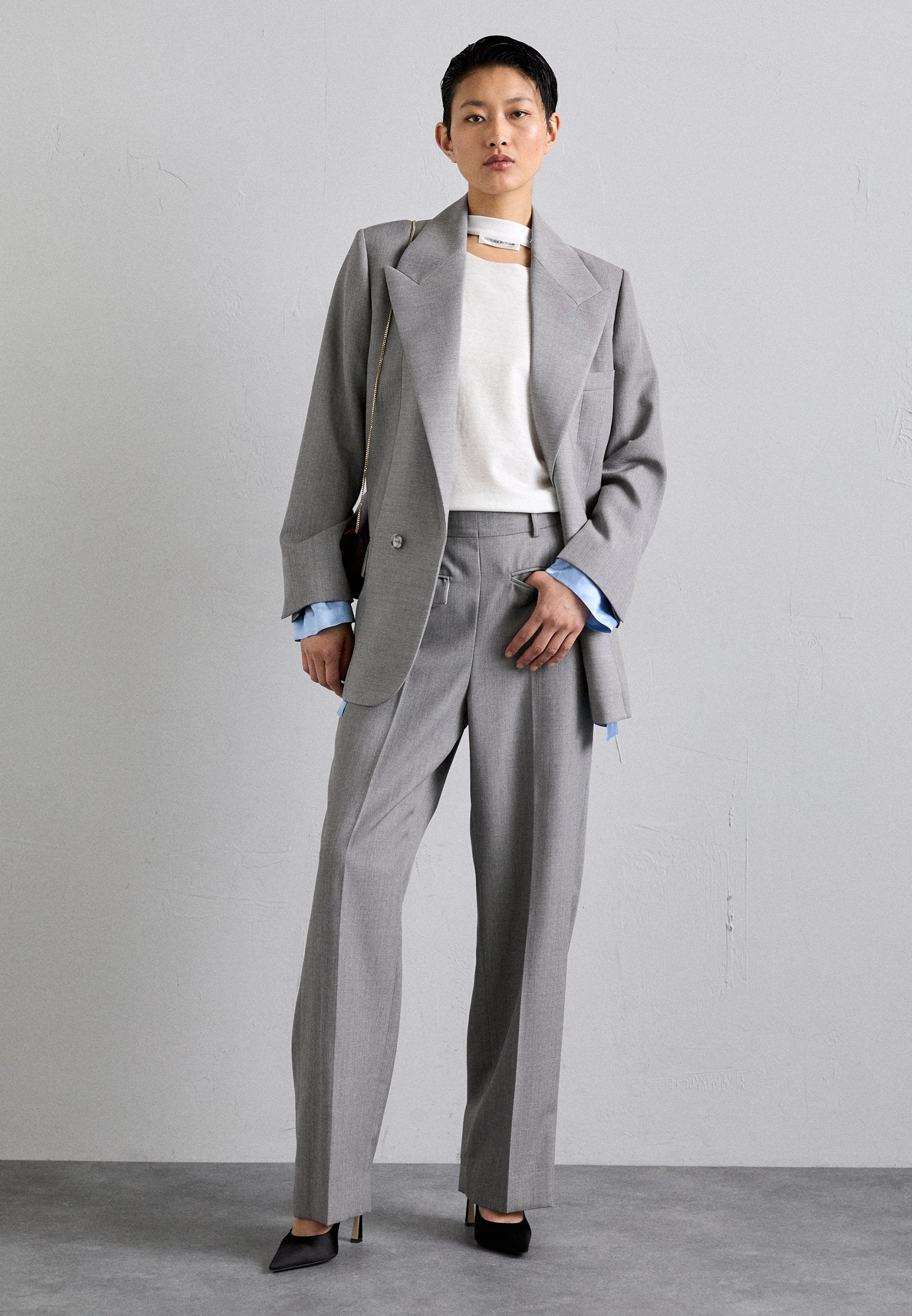 Victoria Beckham DARTED SLEEVE TAILORED JACKET