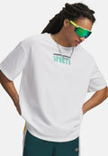 Under Armour HEAVYWEIGHT SPORTS - Print T-shirt - white