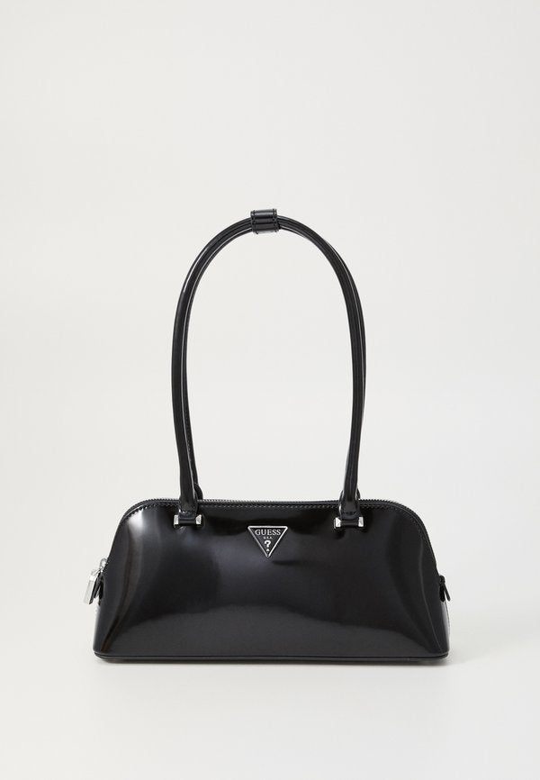 Guess ARNELA SHOULDER SATCHEL - Handbag - black