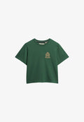 Superdry & Co COUNTRY CLUB BOXY - Print T-shirt - deep green
