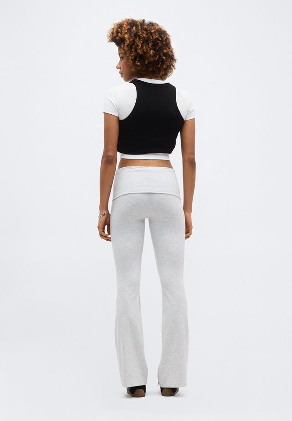 Gina Tricot SOFT TOUCH FOLDED TROUSERS