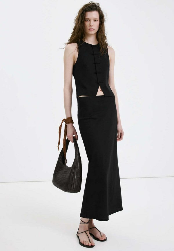 Mango ADULT - Waistcoat - black