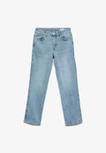 Vero Moda Straight fit VMAMARA Mid rise - Relaxed fit jeans - light blue denim