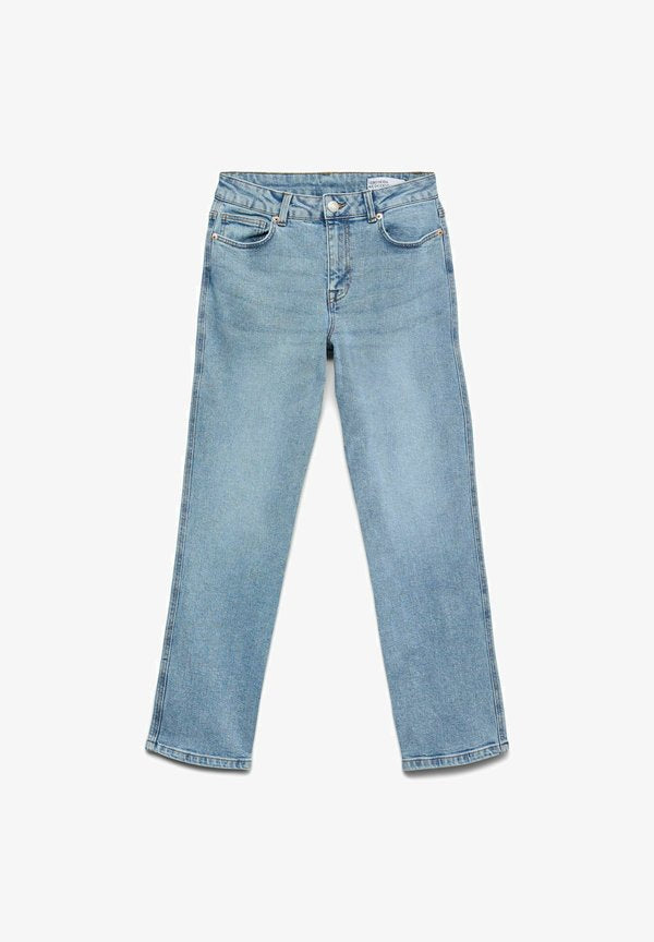 Vero Moda Straight fit VMAMARA Mid rise - Relaxed fit jeans - light blue denim