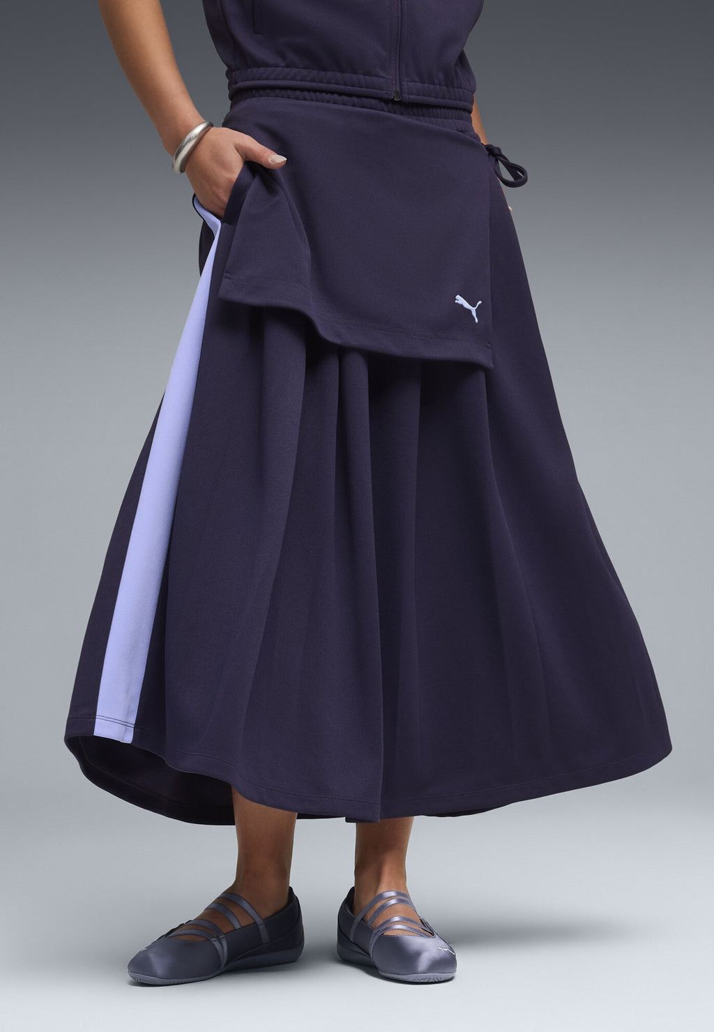 Puma MIDI PLEATED SKIRT