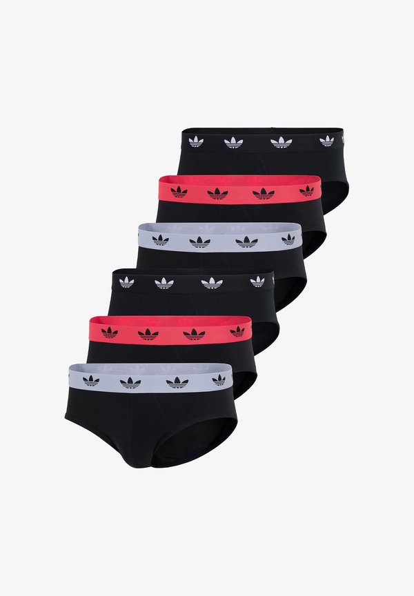 adidas Originals 6-PACK - Briefs - schwarz/multicolor