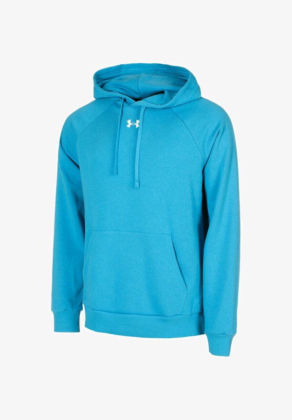 Under Armour RIVAL FLEECE - Hoodie - blue ether blue