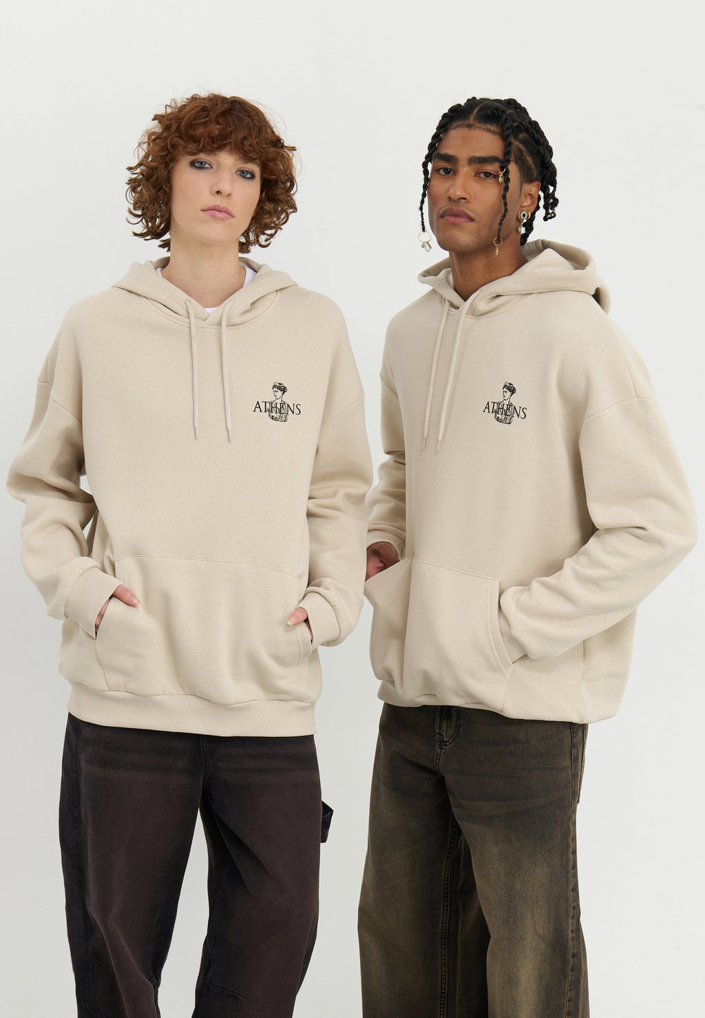 YOURTURN UNISEX RELAXED FIT HOODIE