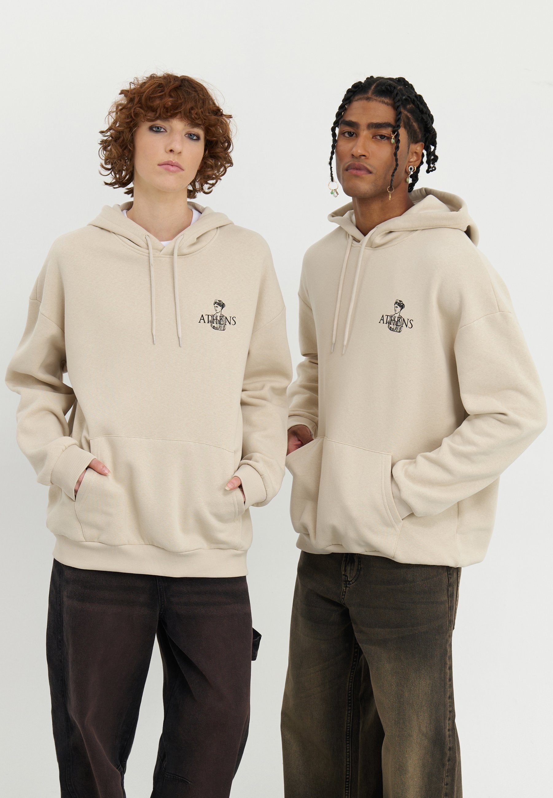 YOURTURN UNISEX RELAXED FIT HOODIE