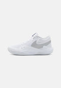 Nike Performance HYPERQUICK  - Volleyball shoes - white/metallic silver/photon dust