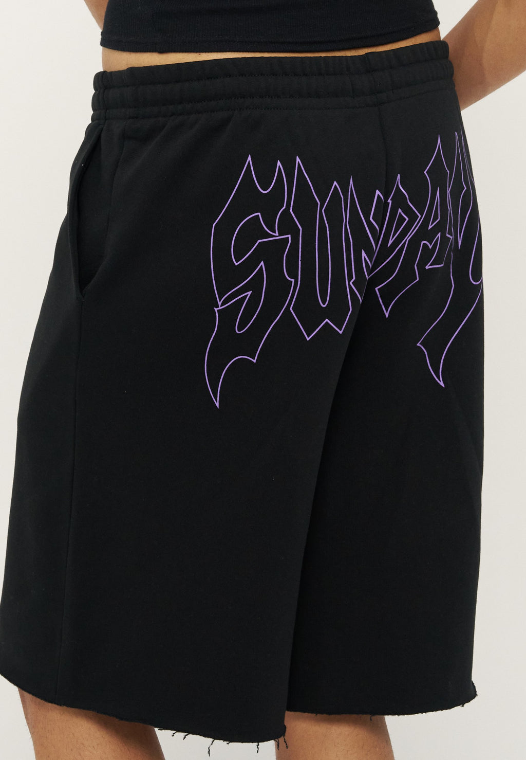 YOURTURN LONG PULL-ON SHORTS