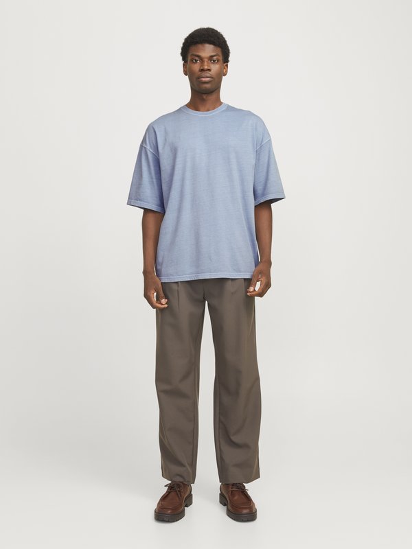 Jack & Jones Plain - Basic T-shirt - chambray blue