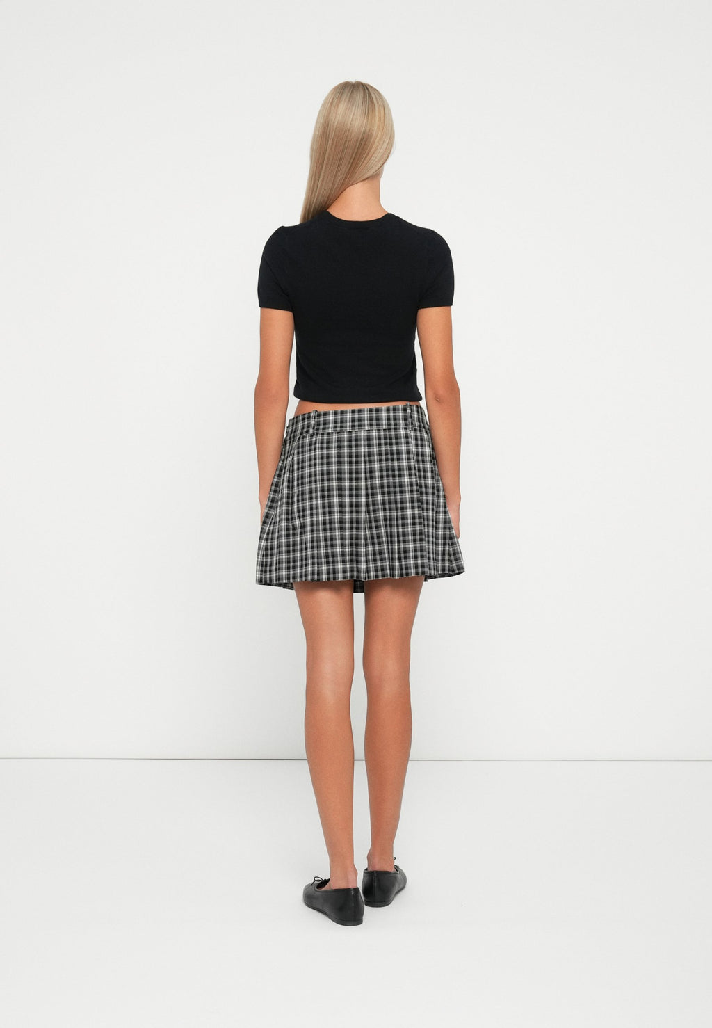 GAP PLEATED MINI SKIRT