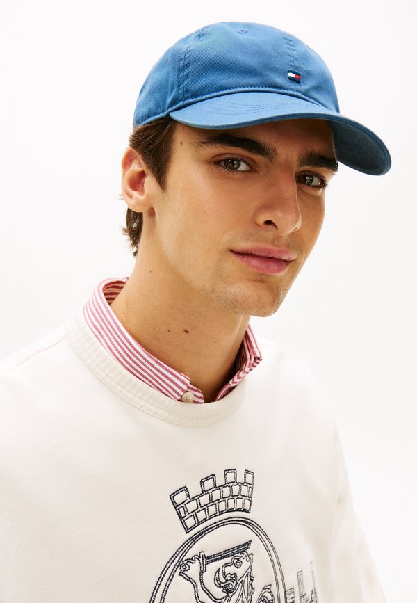 Tommy Hilfiger TH FLAG SOFT 6 PANEL CAP UNISEX - Cap - aegean sea