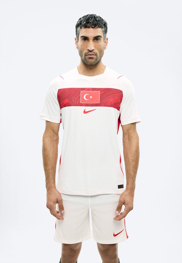 Nike Performance TURKIYE MENS NIKE  DFADV JSY MATCH AW - Football jersey - white/sport red