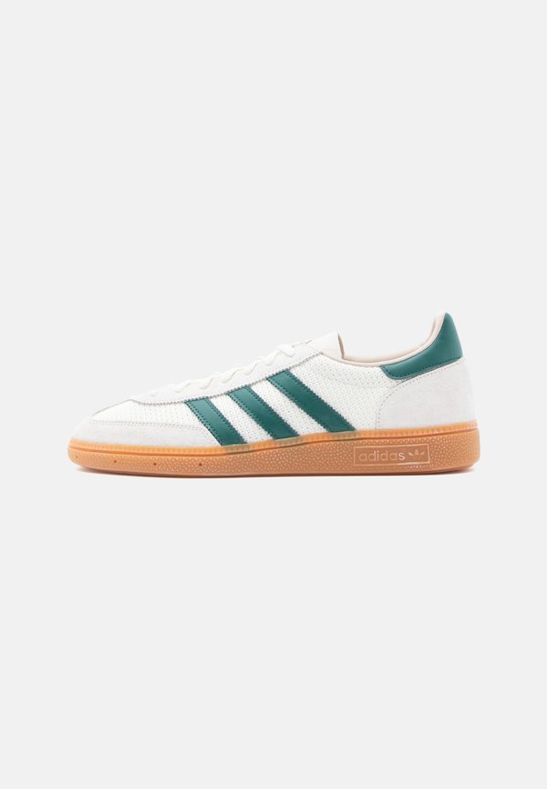 adidas Originals HANDBALL SPEZIAL UNISEX - Trainers - off white/collegiate green
