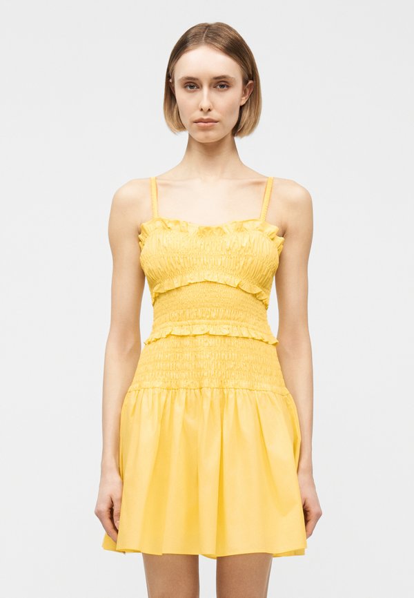 MICHAEL Michael Kors SMOCKED MINI DRESS