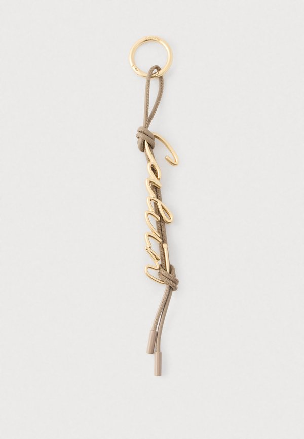 Calvin Klein SCRIPT CHARM - Keyring - desert taupe
