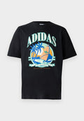 adidas Originals RETRO HOLIDAY UNISEX - Print T-shirt - black