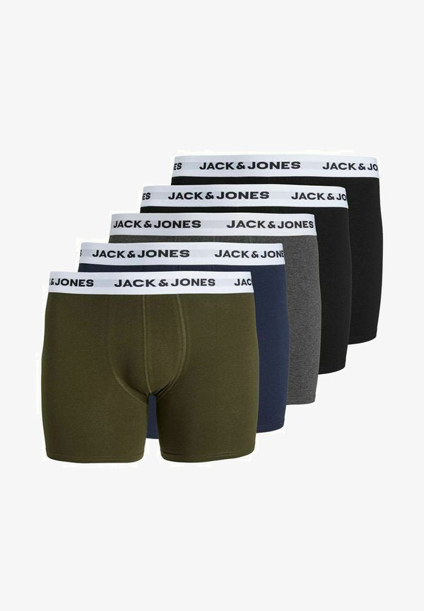 Jack & Jones Trunks Plus Size 5-pack Trunks - Trunks - Green