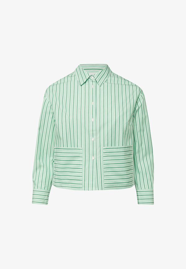 s.Oliver Button-down blouse - grün