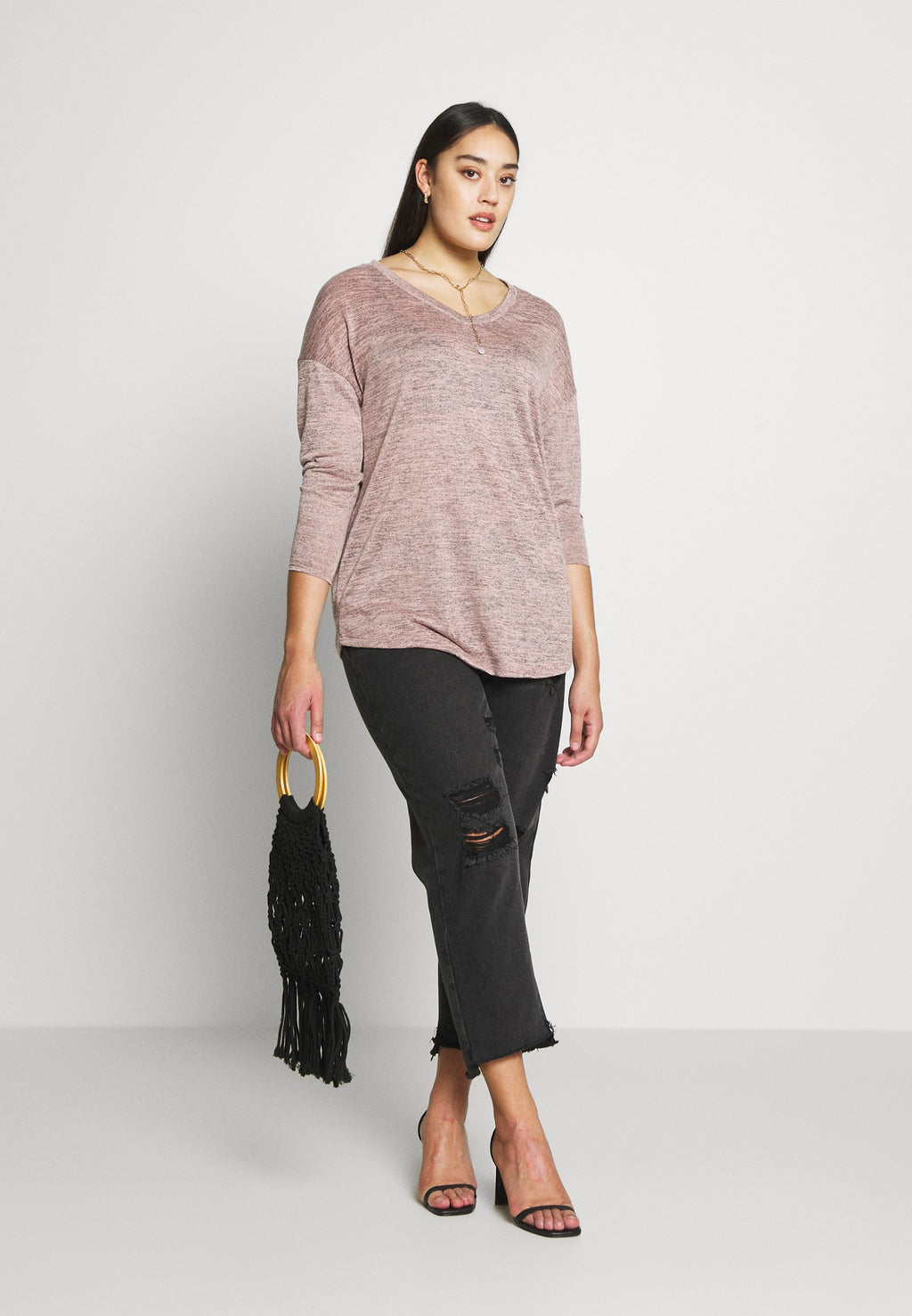 Evans PINK TEXTURED