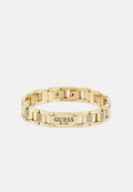 Guess FLAT CHAIN UNISEX - Bracelet - yellow gold-coloured