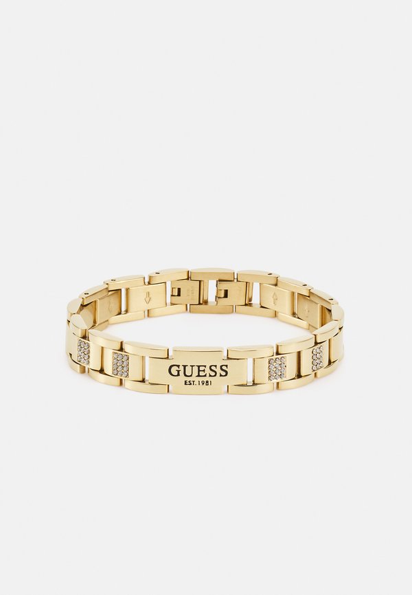 Guess FLAT CHAIN UNISEX - Bracelet - yellow gold-coloured