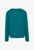 s.Oliver SHIRT MIT CREW NECK - Jumper - petrol