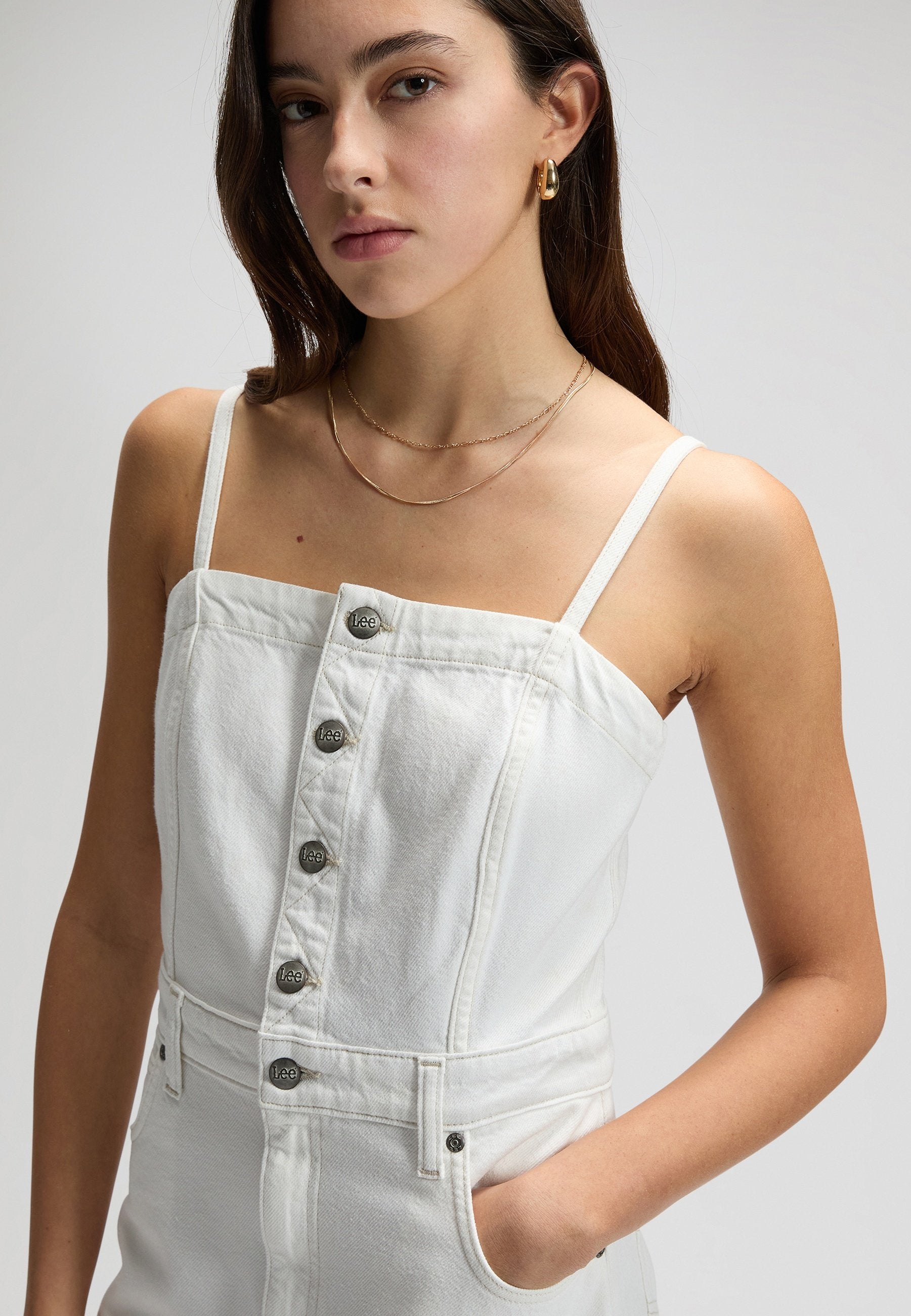 Lee MAXI DENIM DRESS