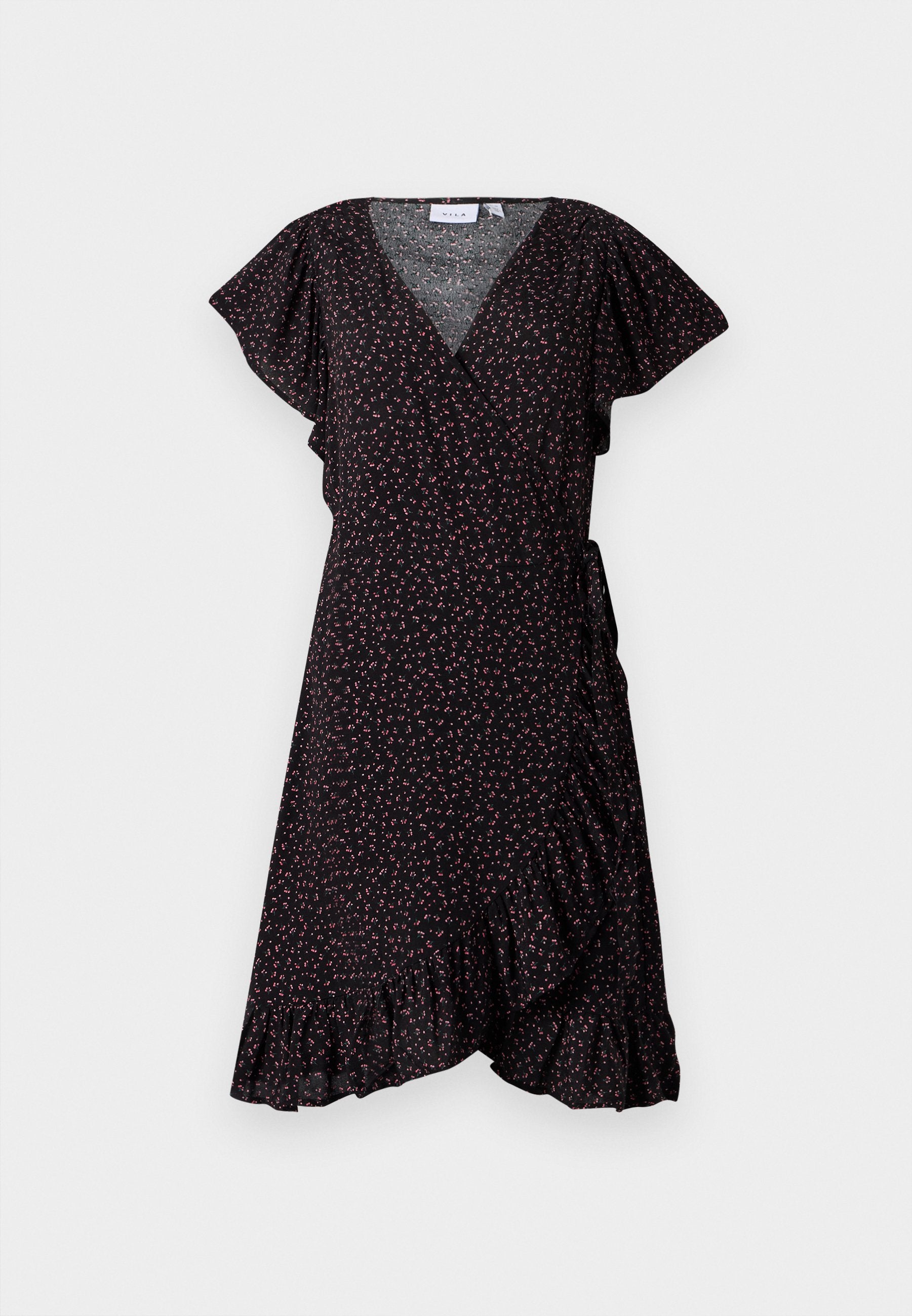 VILA VIABIA WRAP DRESS