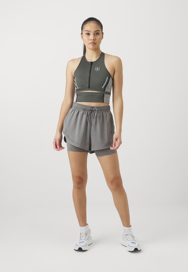 adidas by Stella McCartney HIGH NECK CROP LONG-SLEEVE