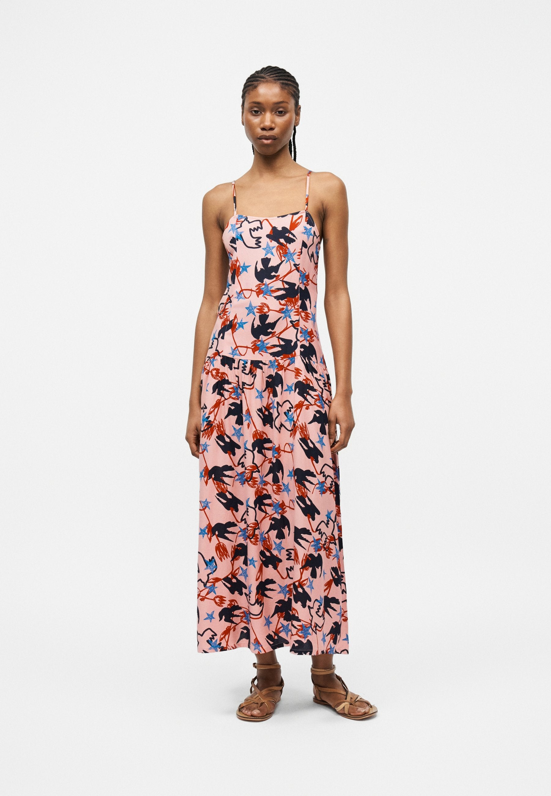 RVCA LOVE BIRDS DRESS