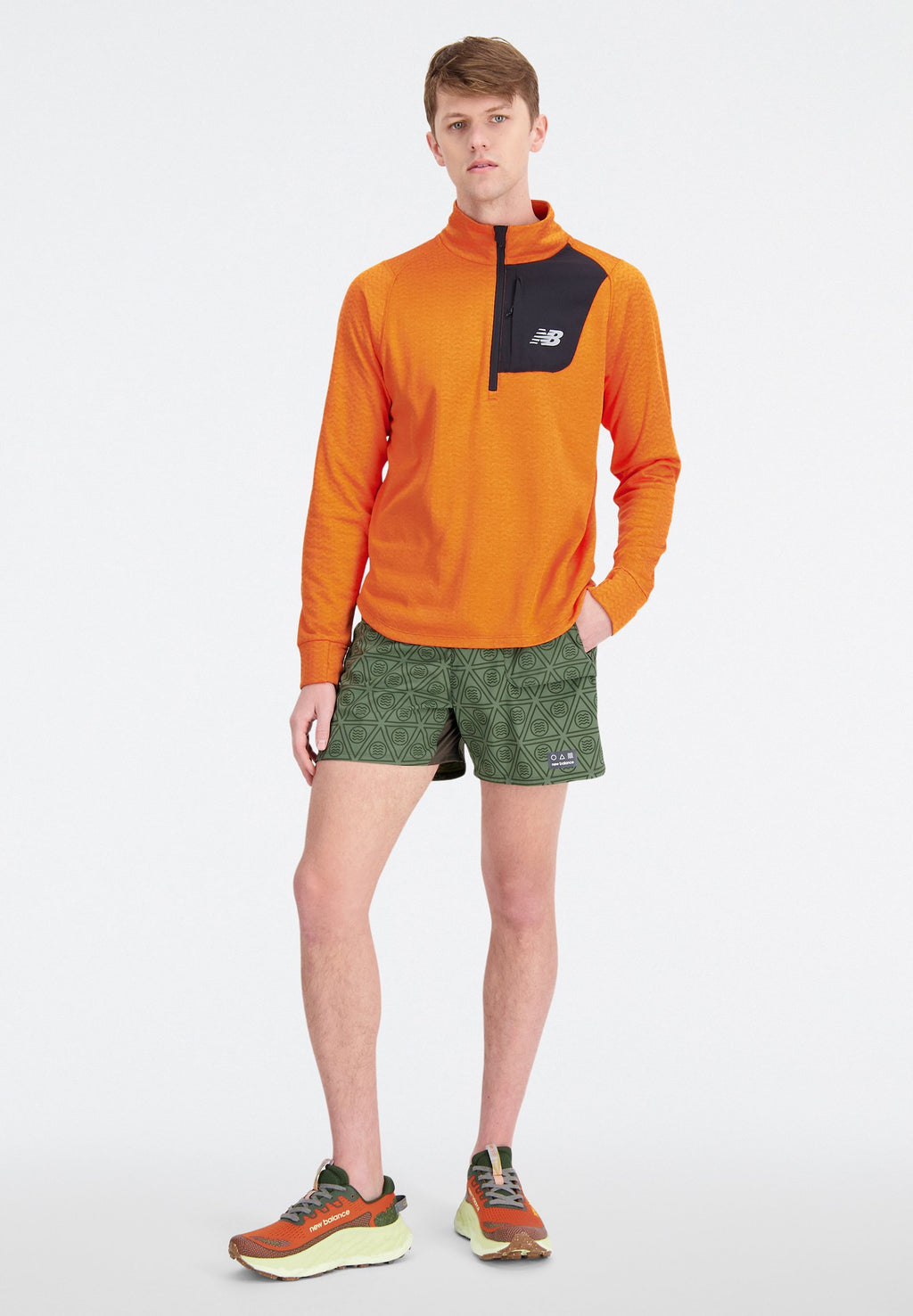 New Balance HEAT GRID HALF ZIP