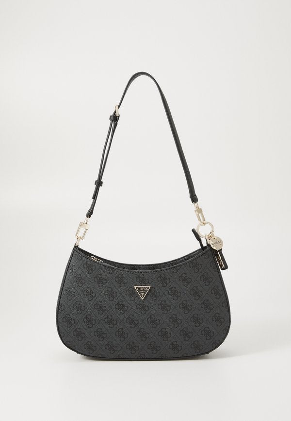 Guess NOELLE TOP ZIP - Handbag - coal
