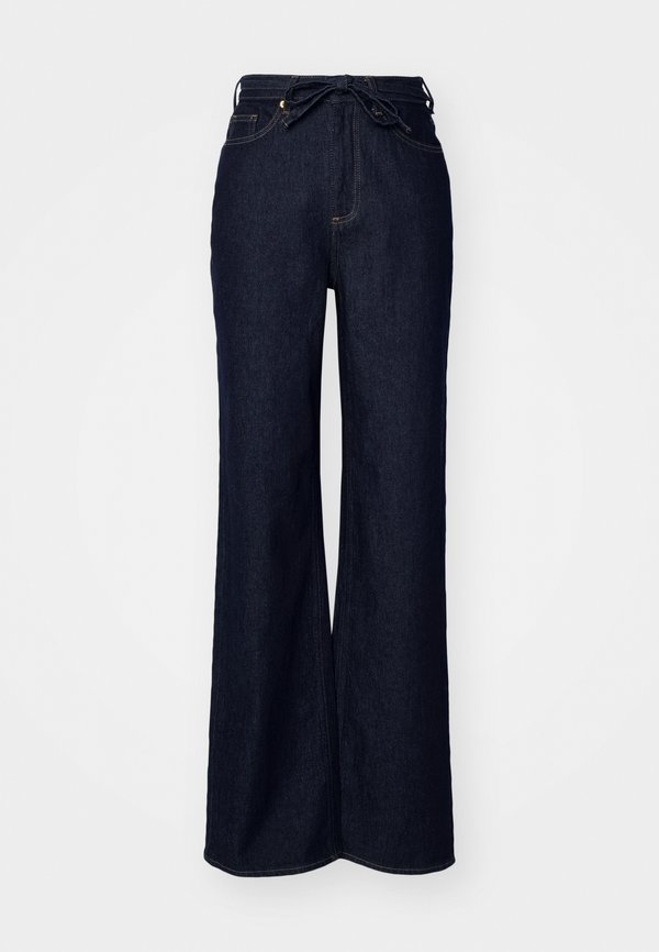 Vero Moda Wide-fit VMTESSA High rise Wide Leg Fit - Wide Leg - dark blue denim