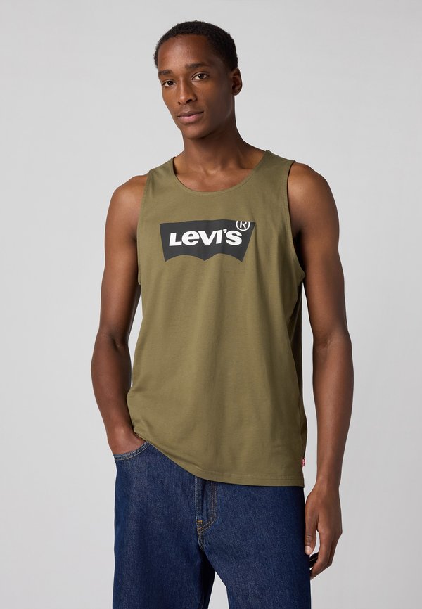 Levi's® RELAXED GRAPHIC TANK - Top - tech olive night
