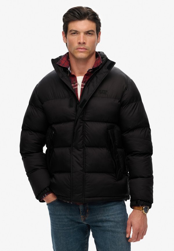 Superdry & Co NON HOODED TECH PADDED - Winter jacket - black