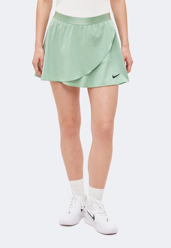 Nike Performance NIKECOURT ADVANTAGE SLAM SKIRT - Sports skirt - steam/black