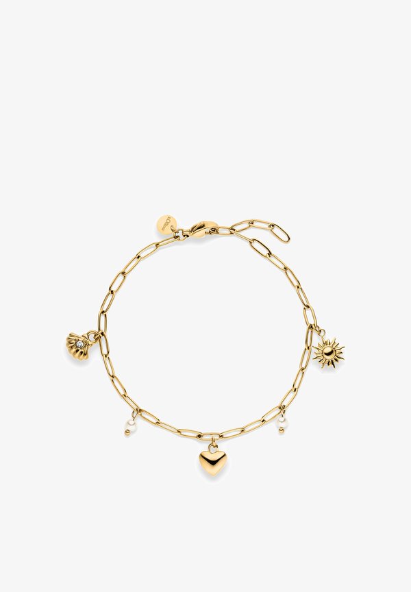 s.Oliver SUMMER CHARMS - Bracelet - gold