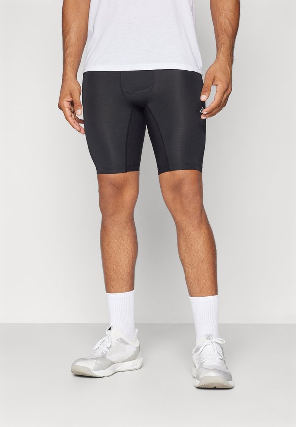 adidas Performance TECHFIT COMPRESSION TRAINING SHORT TIGHTS - Leggings - black