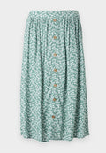 ONLY ONLMILANO LIFE LONG SKIRT - A-line skirt - balsam green