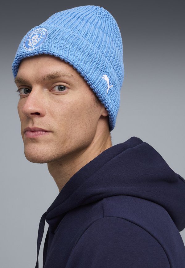 Puma MANCHESTER CITY ESSENTIALS - Club wear - team light blue- white