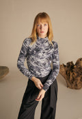 Zign Studio  MODULAR 2-WAY-MESH LONG SLEEVES TOP
