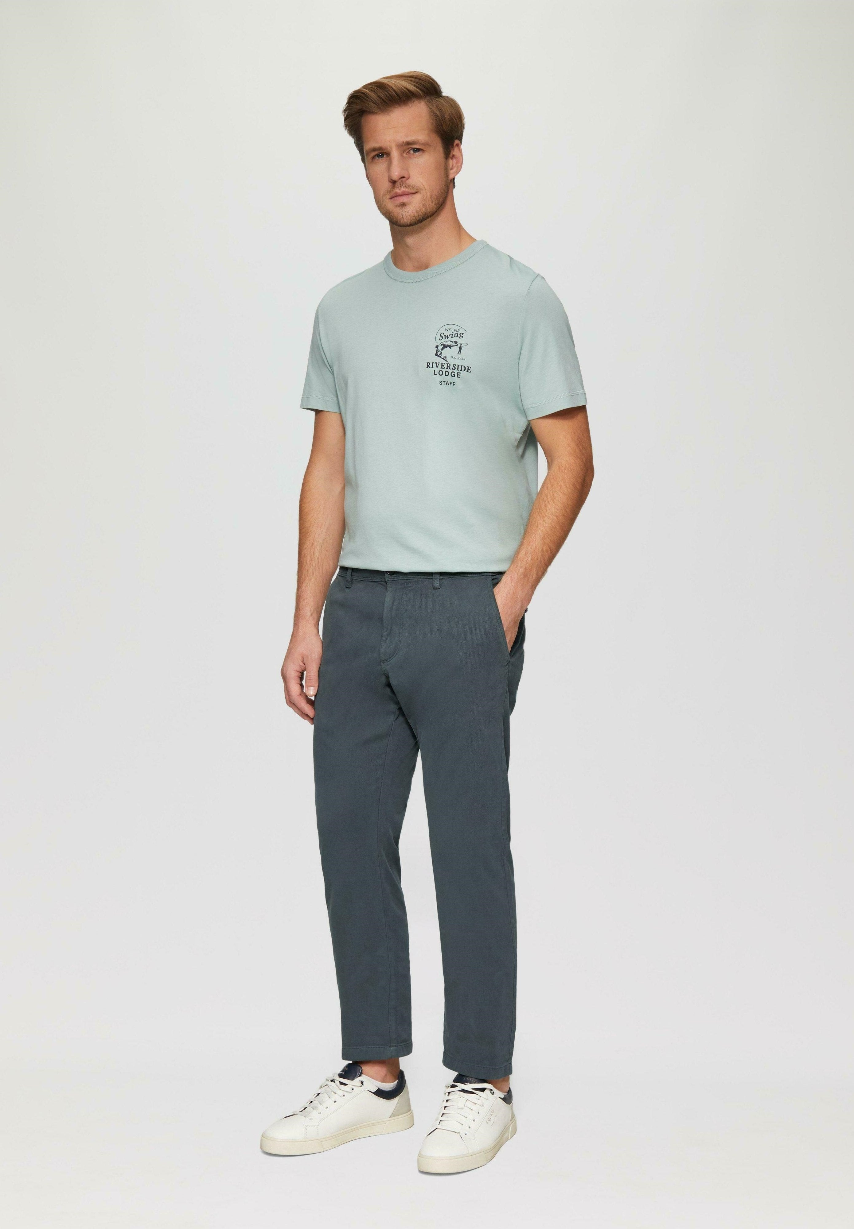 s.Oliver REGULAR FIT STRUKTURIERTE STRETCH