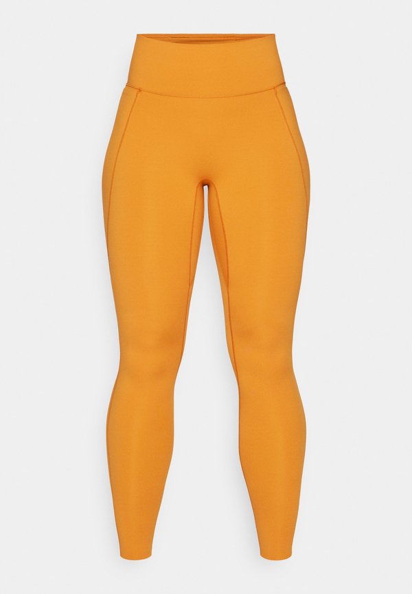 Nike Performance W NK DF UNIVERSA HR PKT TGHT - Leggings - monarch legend caramel rugged orange